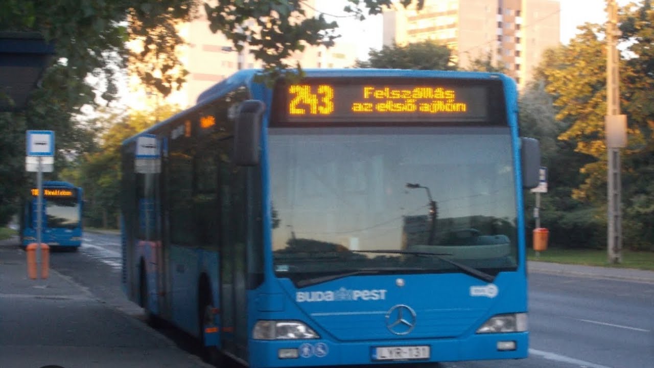 utazás egy kis kört a 243 as busszal!