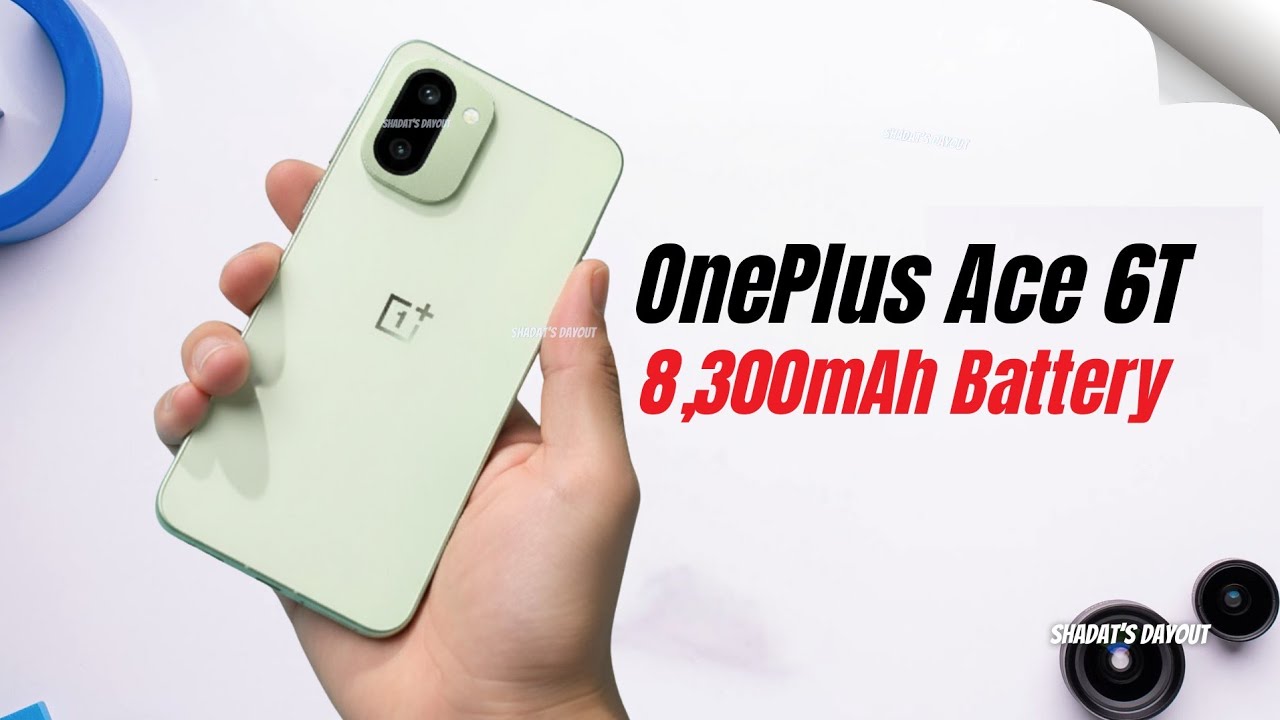 OnePlus Ace 6T: официальный первый взгляд &mdash; наконец-то он здесь