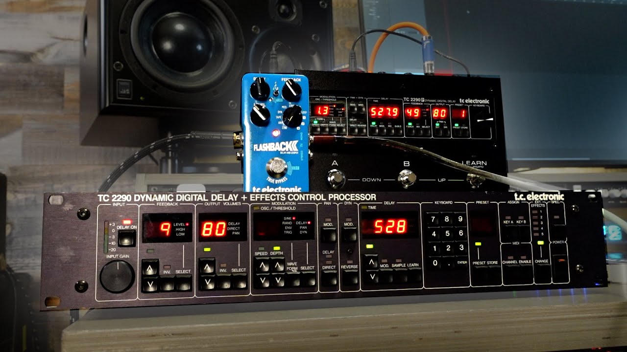 TC Electronic's  TC 2290 vs 2290 P vs 2290 Flashback II