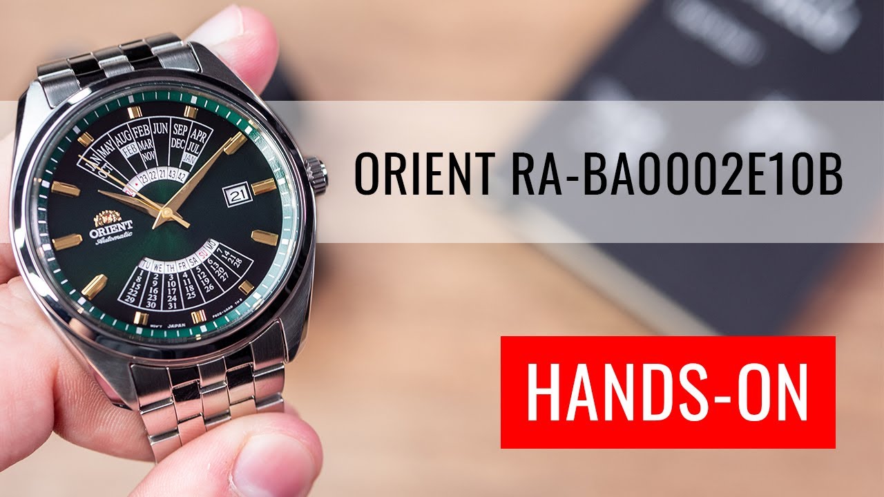 HANDS-ON: Orient Contemporary Multi-Year Calendar Automatic RA-BA0002E10B