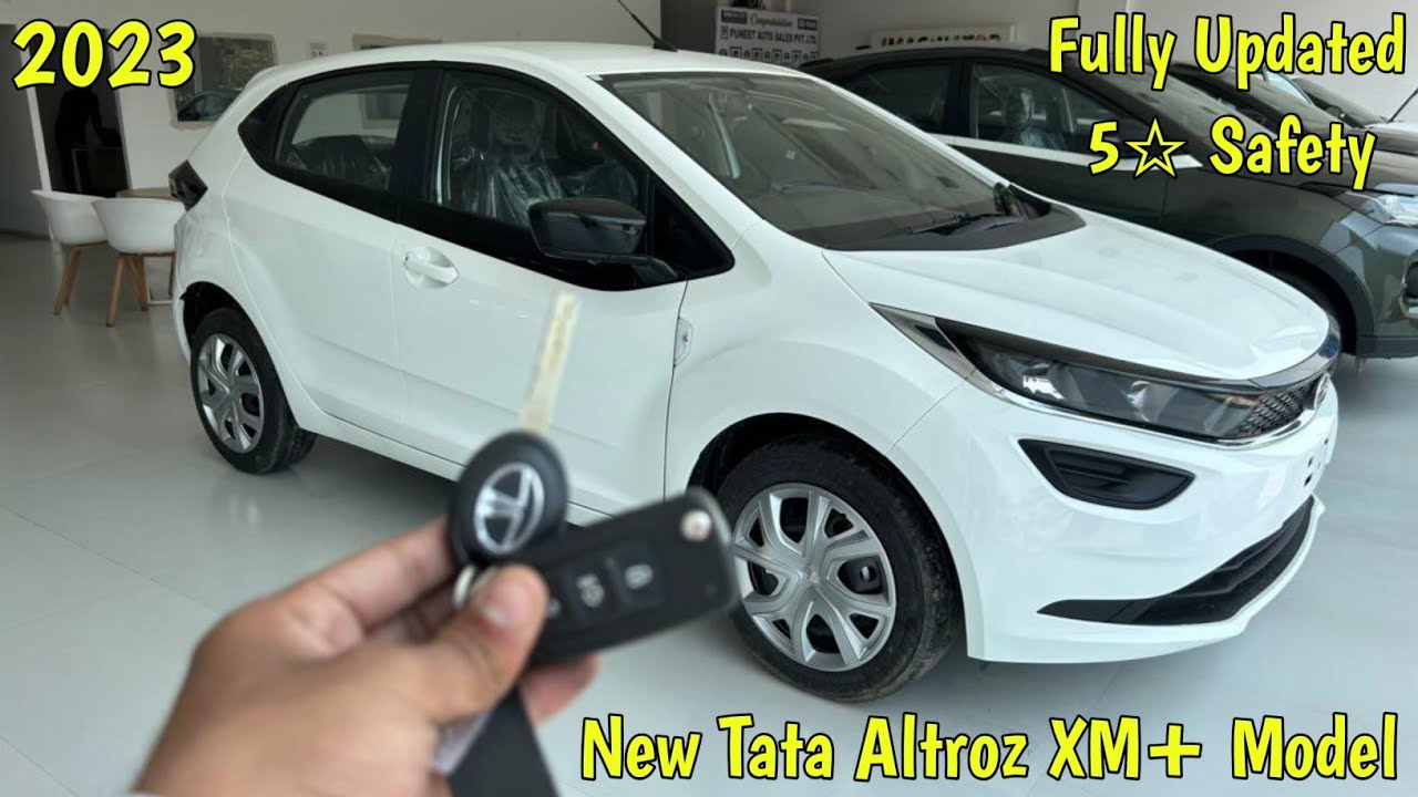New Tata Altroz XM+ 2023 BS6.0 OBD2 Model Review|₹7.39Lakhमें 5🌟की Sefaty और New Features केसाथ