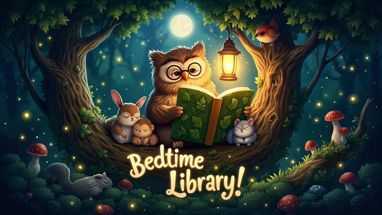 Ollie Owl&rsquo;s Bedtime Library 🦉📚 | Cozy Nighttime Poem for Kids!