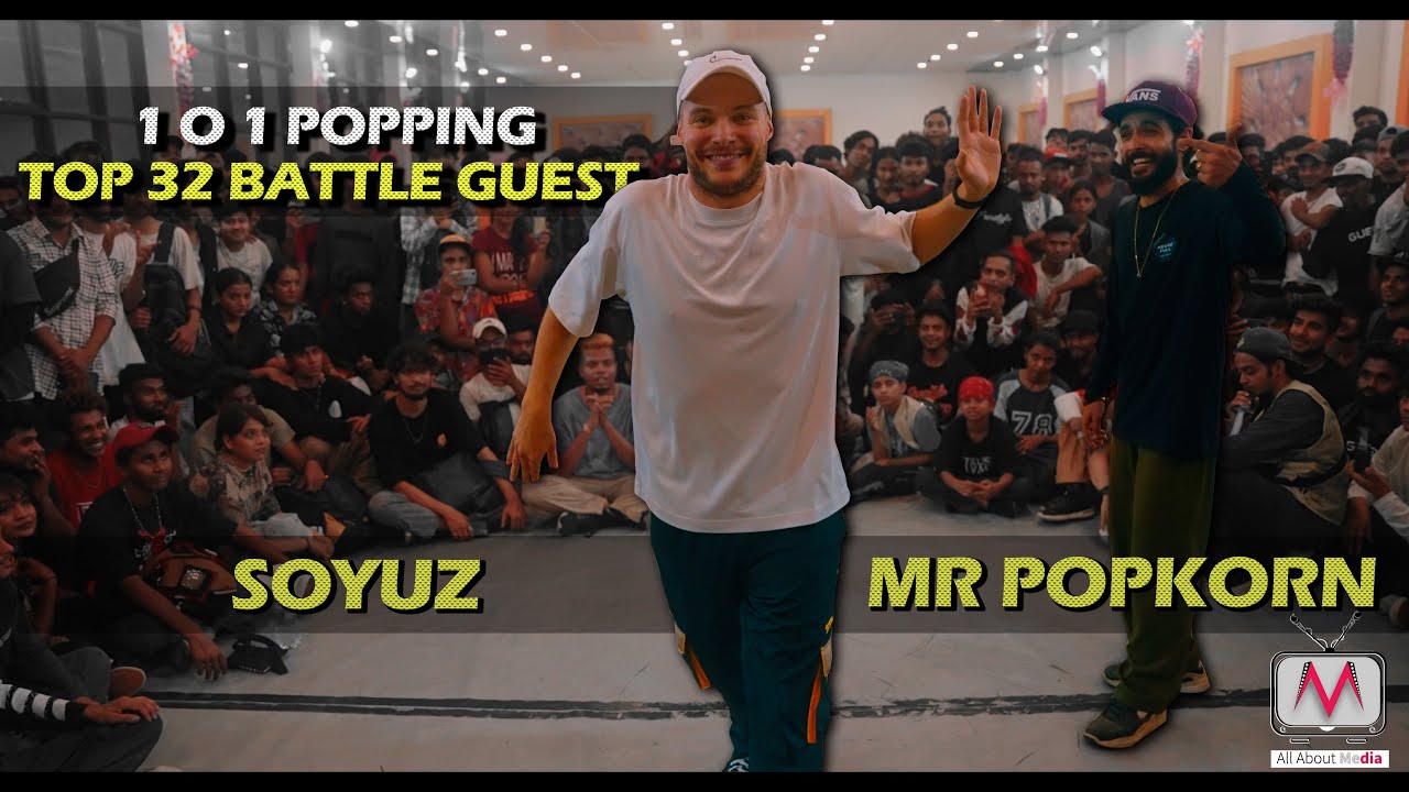 SOYUZ VS POPKORN| BATTLE GUEST BHARAT JAM VO.4 | 1 O 1 POPPING |HYPED DANCE BATTLE |