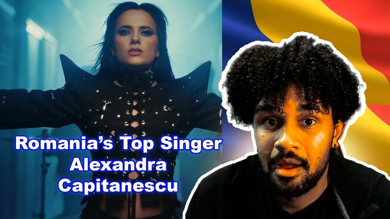 Alexandra Căpitănescu - Choke Me (Official Music Video) ROMANIA 🇷🇴 ESC 2026 | Genollo REACT
