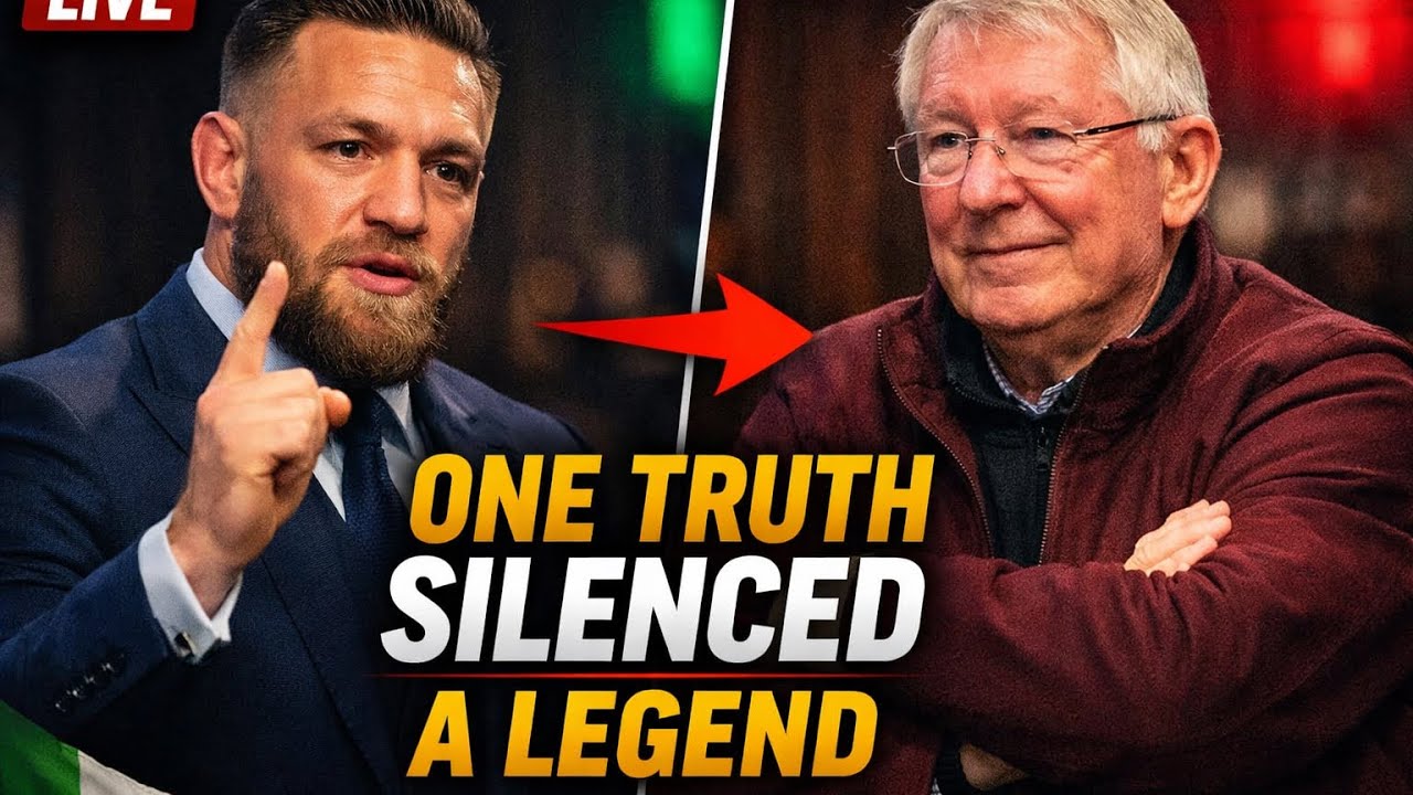 Sir Alex Ferguson Questioned Conor McGregor's Methods- His Response Left Fergie Speechless