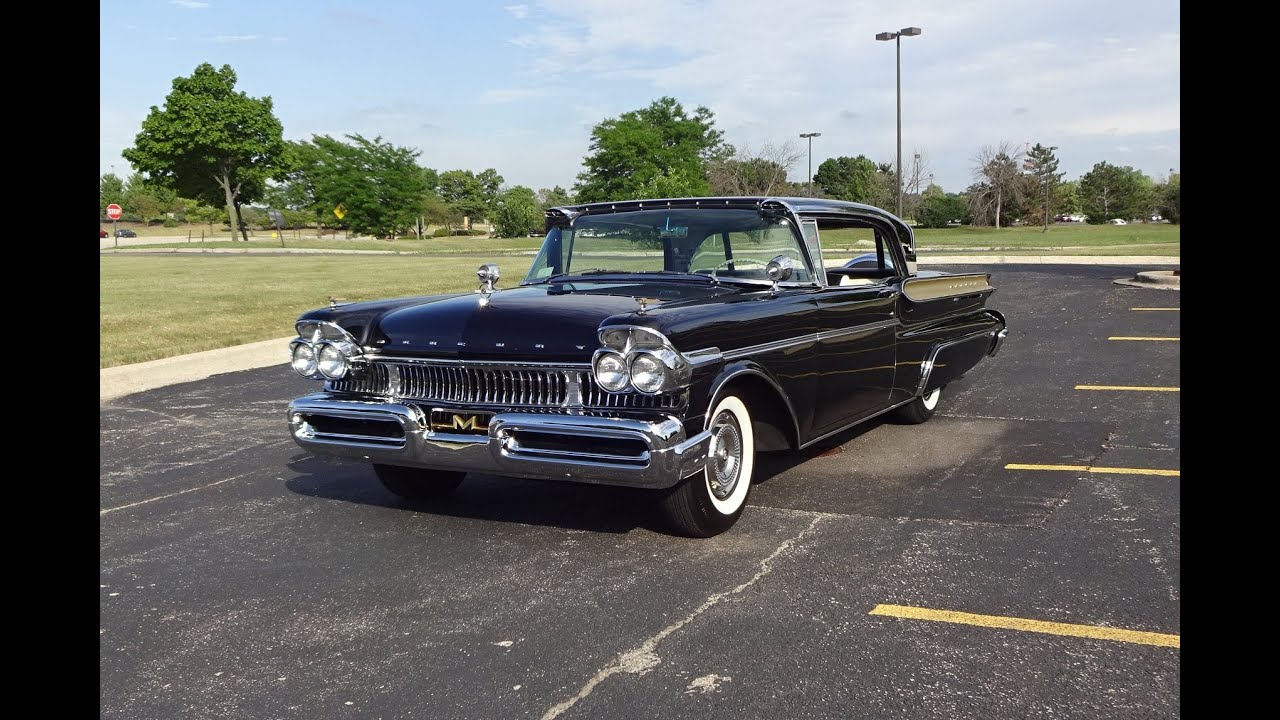 1957 Mercury Turnpike Cruiser Hardtop in Black & Engine Start Up on My Car Story with Lou Costabile