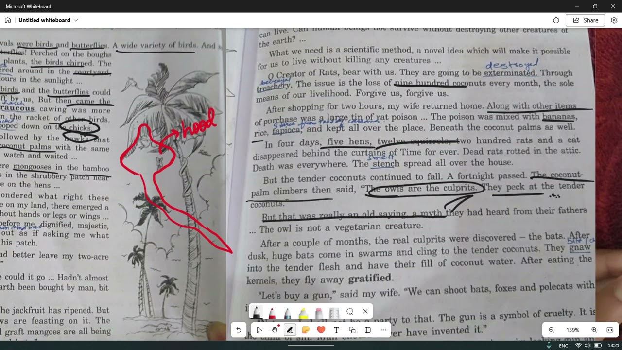 FUNCTIONAL ENGLISH CLASS 12 ,CHAPTER 2 'THE RIGHTFUL INHERITORS OF THE EARTH'  ONE SHOT