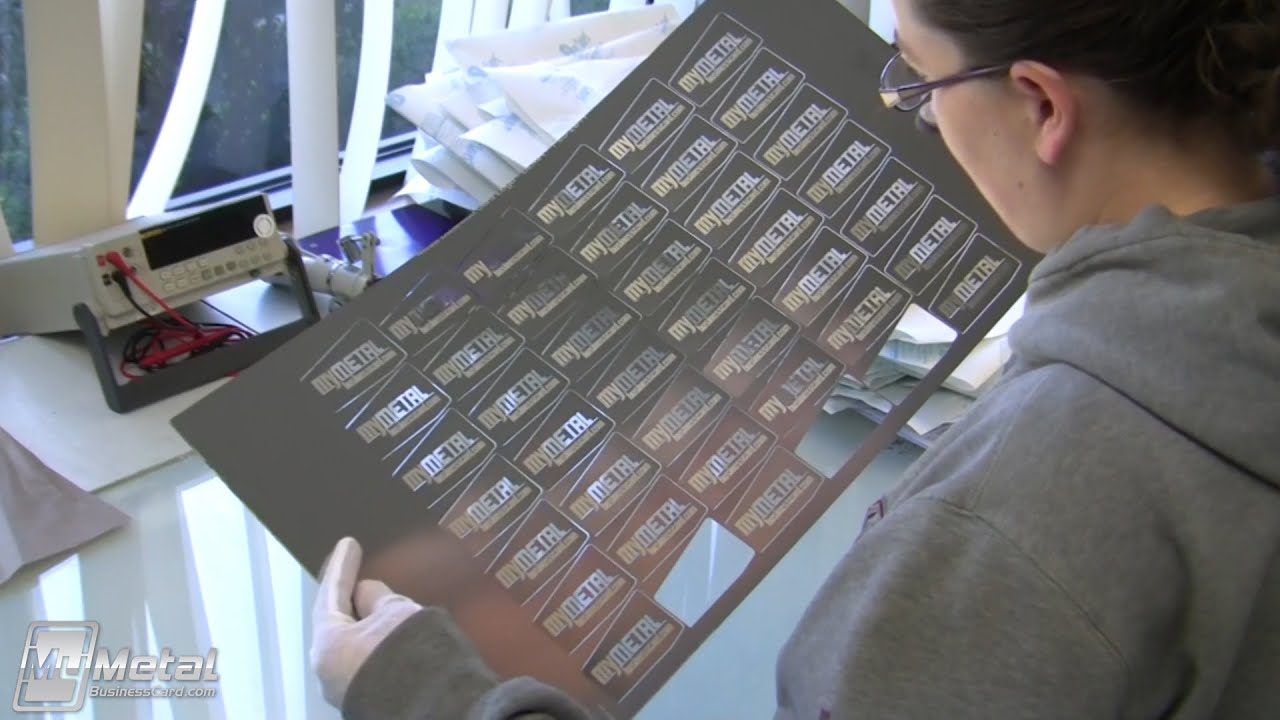How to Make Metal Business Cards: The Manufacturing Process | My Metal Business Card