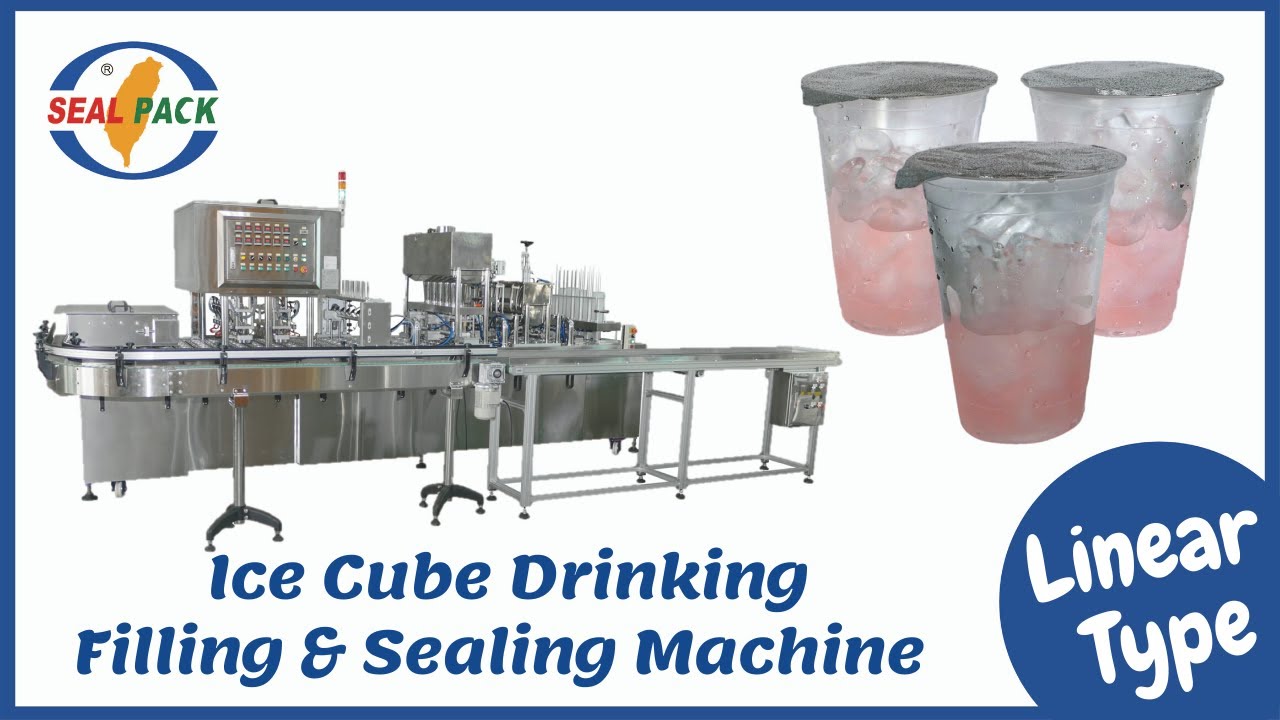 Ice Cube Cup Automatic Filling Sealing Machine SP-3506A