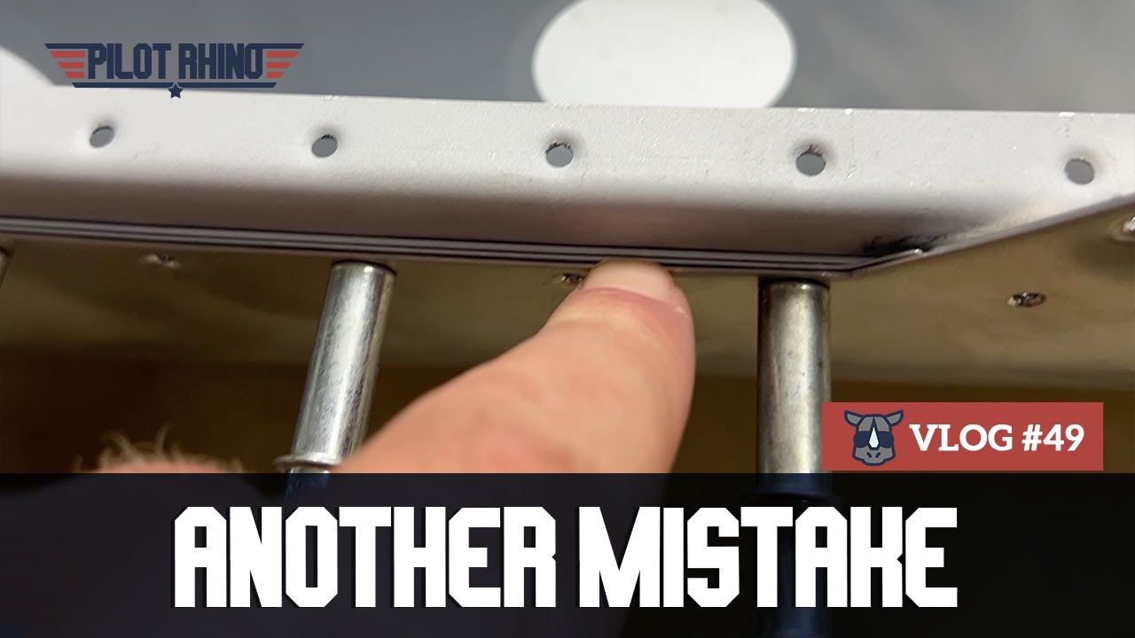 RV10 Build - Baggage Floors and More Tail Cone Stuff - Video 49
