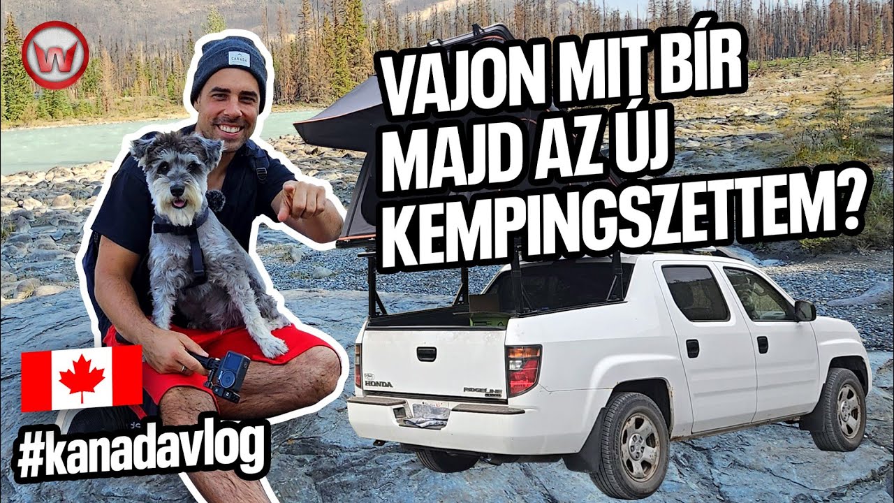 Egy hét kempingezés a kanadai vadonban!