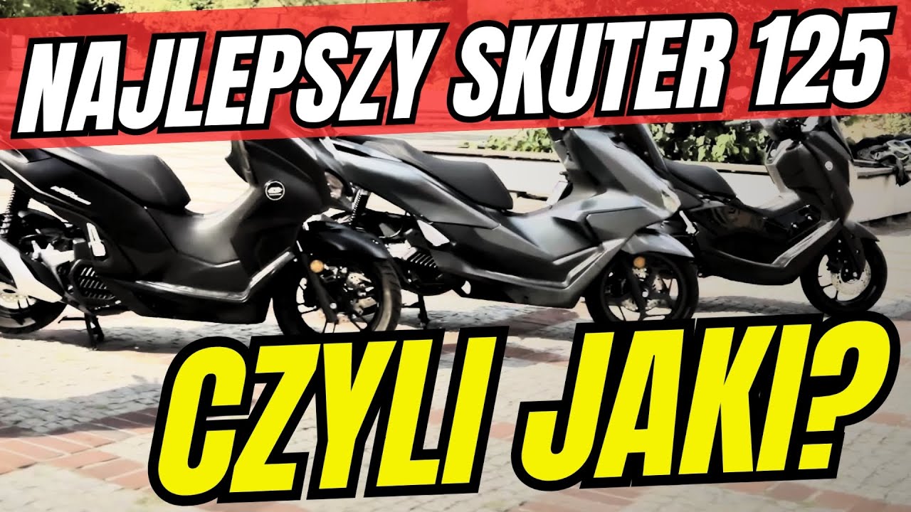 Wielki test skuterów 125 chłodzonych cieczą | YAMAHA | HONDA | MBP | QJMOTOR
