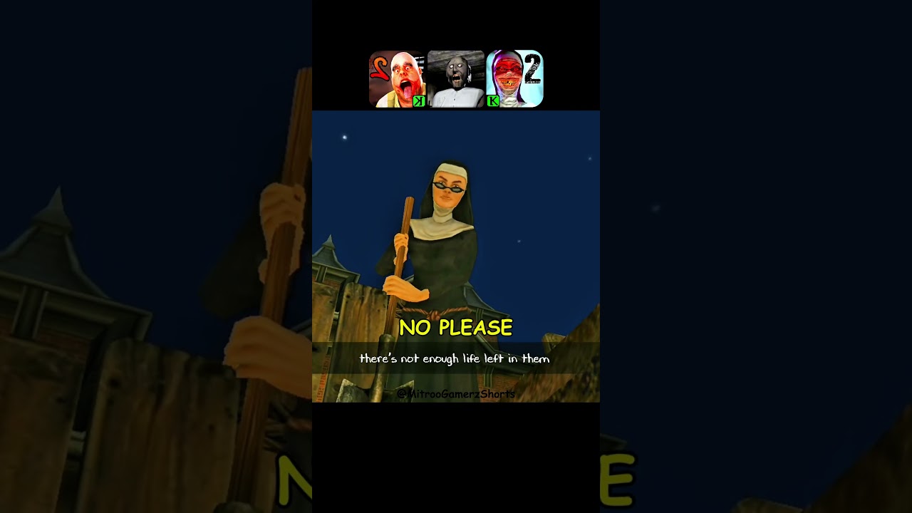 Mr Meat, Granny, Evil Nun So Sad Moments🥺 😭#viral #shorts