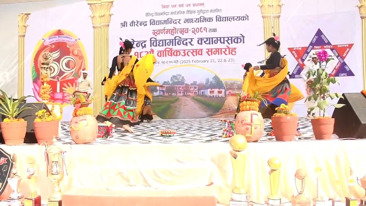 MAGHI SONG//THARU SONG//THARU CULTURE SONG//#Darkshadow#tharusong #maghisong #stageperformance