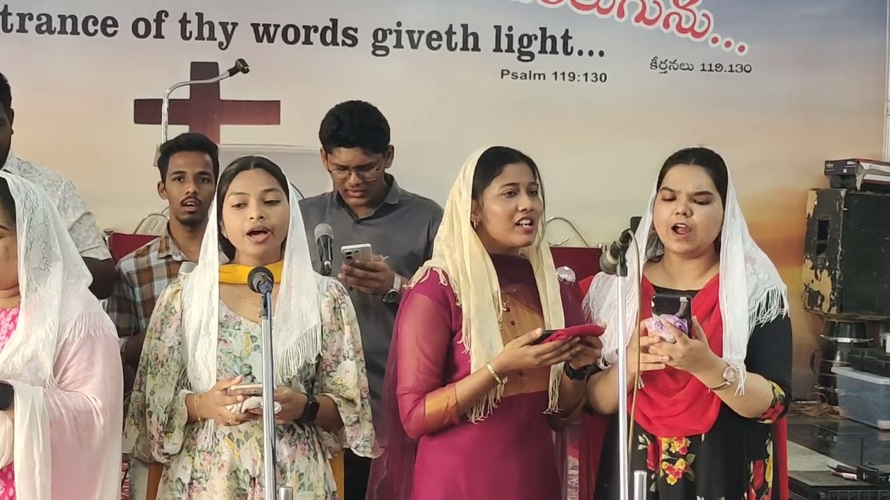 (Yesayyaa Ninnu Choodaalani Aasha) Telugu Christian song..vtbbc church Mumbai 🙏 8/3/2026