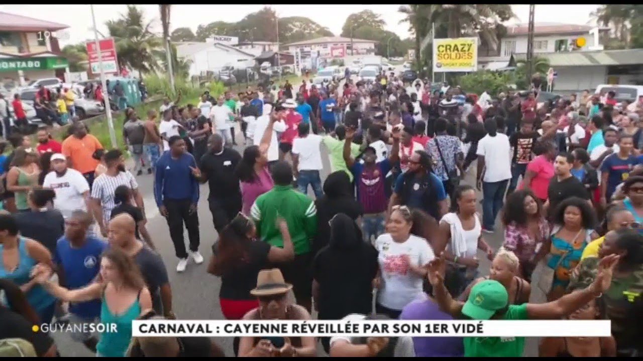 Carnaval : Cayenne réveillée par son 1er vidé