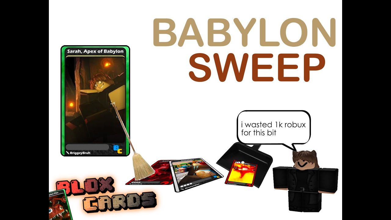 Blox Cards - Babylon SWEEP!