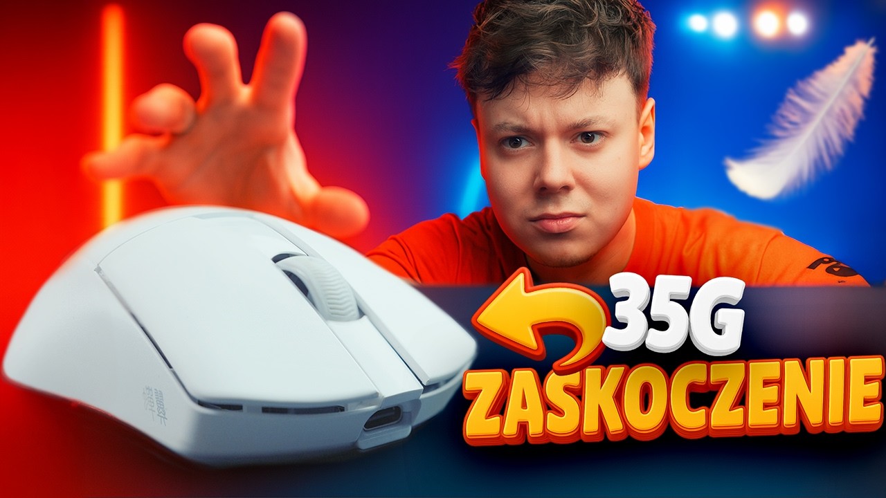 DOBRA LEKKA MYSZKA do CS I Fortnite? 🪶*35g* - Dareu A950 Wing | Test i recenzja