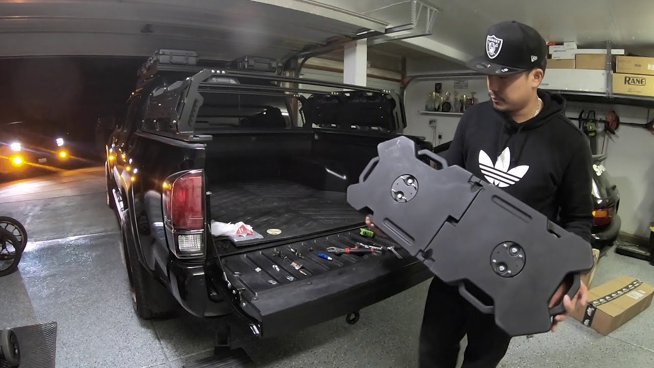 upTOP Truss Bed Rack w/Retrax Tacoma Install