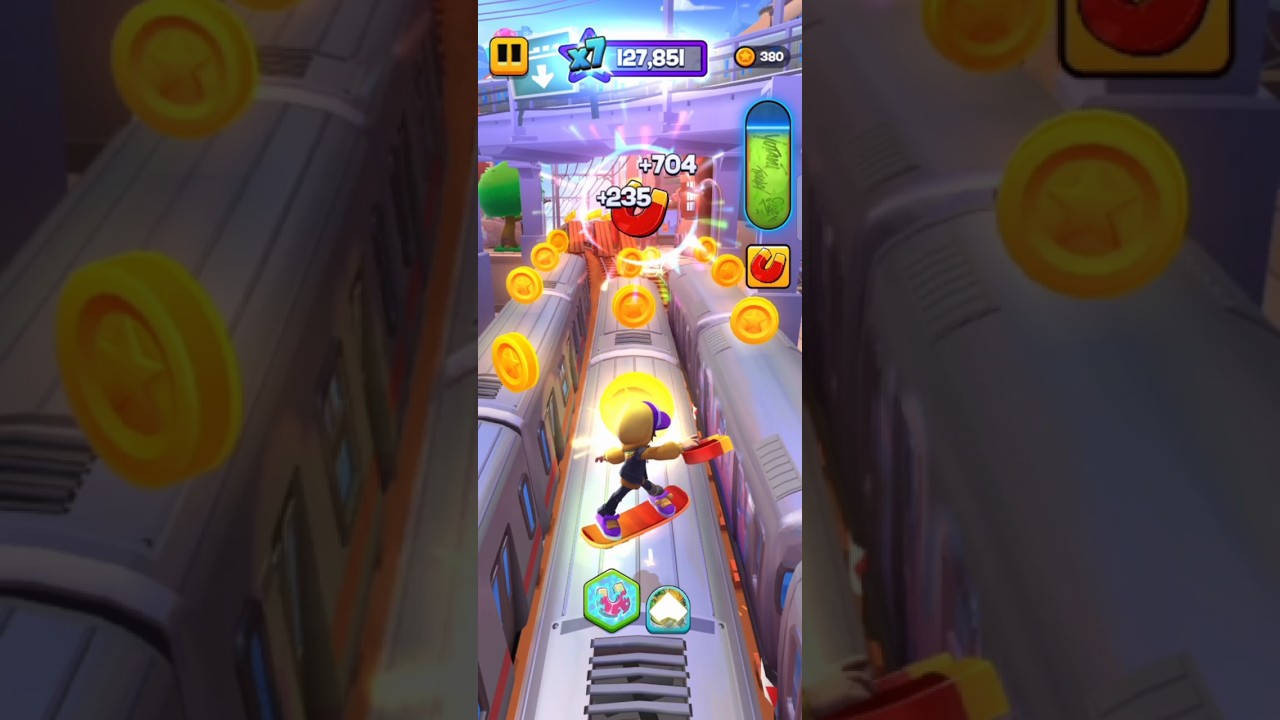 Play With Golden Jack Outfit Full Run (27 Second) #subwaysurferscity#gaming #megajack