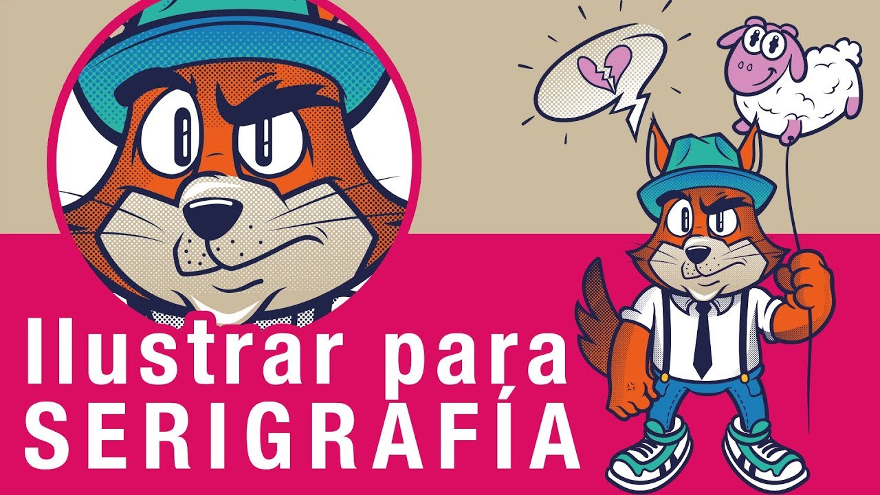 Tutorial ilustra para serigrafía