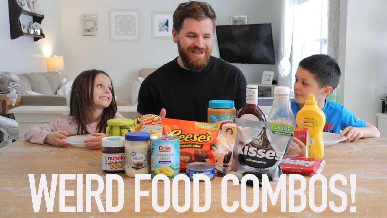TRYING WEIRD FOOD COMBINATIONS THAT PEOPLE LOVE! | LARGE FAMILY WITH QUADRUPLETS | TFYV #87