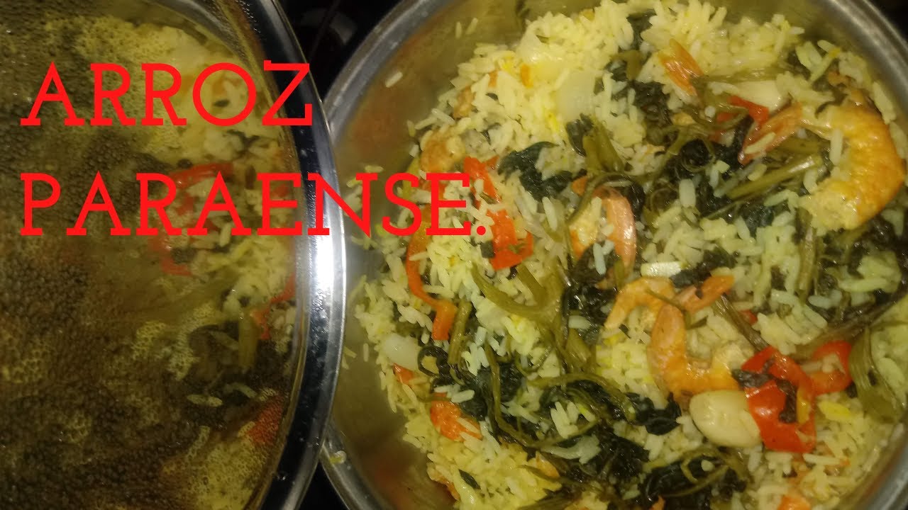 Fazendo arroz paraense...😋