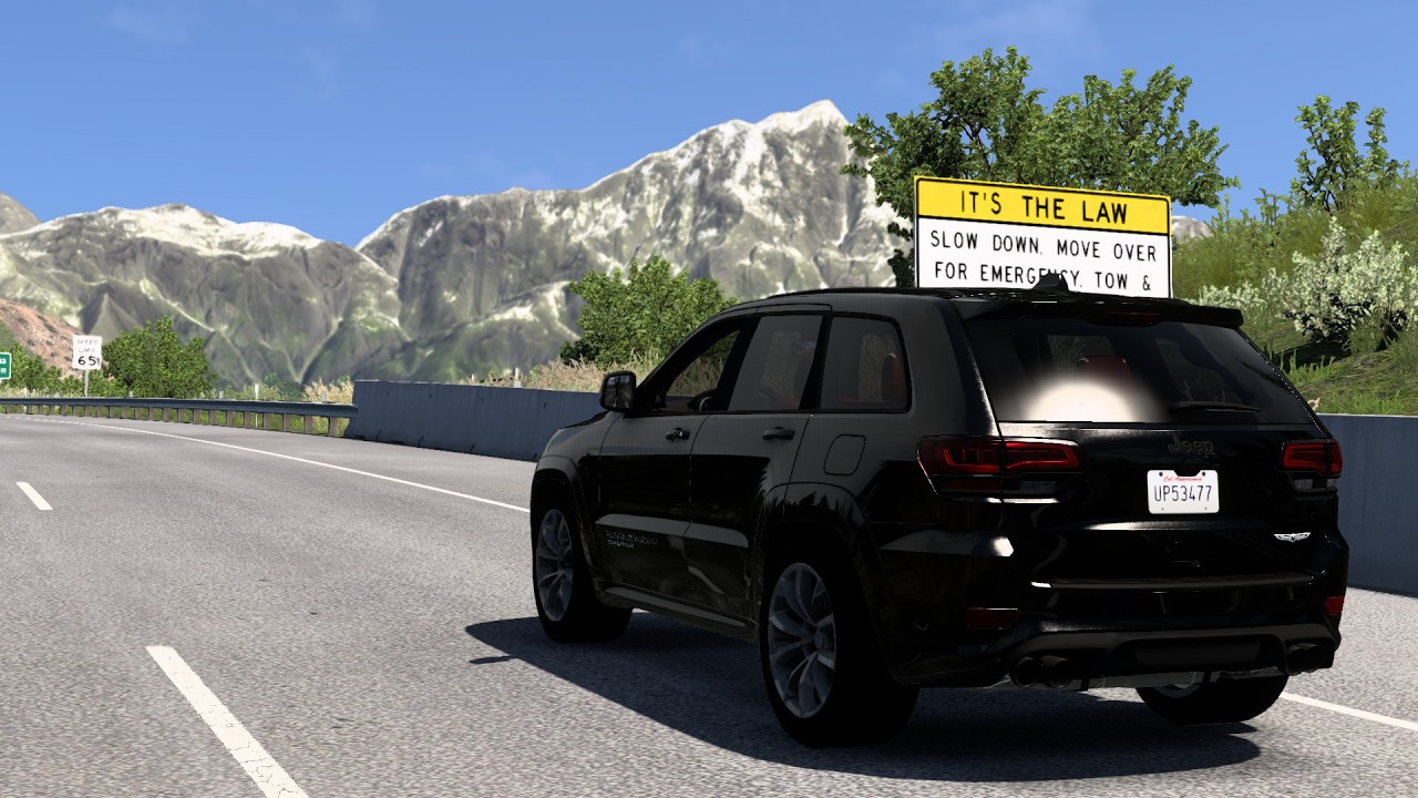 Jeep Trackhawk V8 nas estradas dos EUA 🇺🇸 | American Truck Simulator