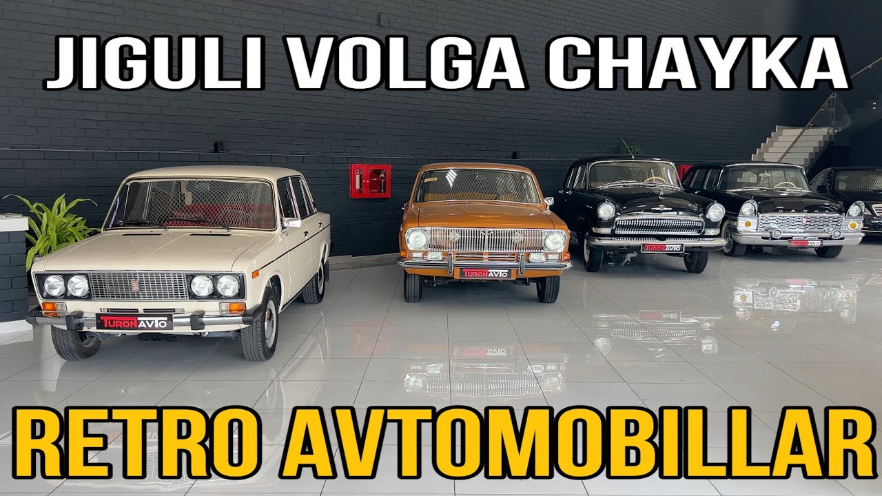 O’z holatida saqlangan tarixiy retro avtomobillardan bahramand bo’ling. Sizga qay biri yoqti?