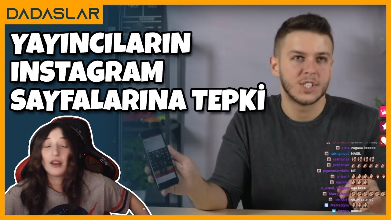 Pqueen - Yayıncıların Instagram Sayfalarına Tepki İzliyor (Tepkikolik)