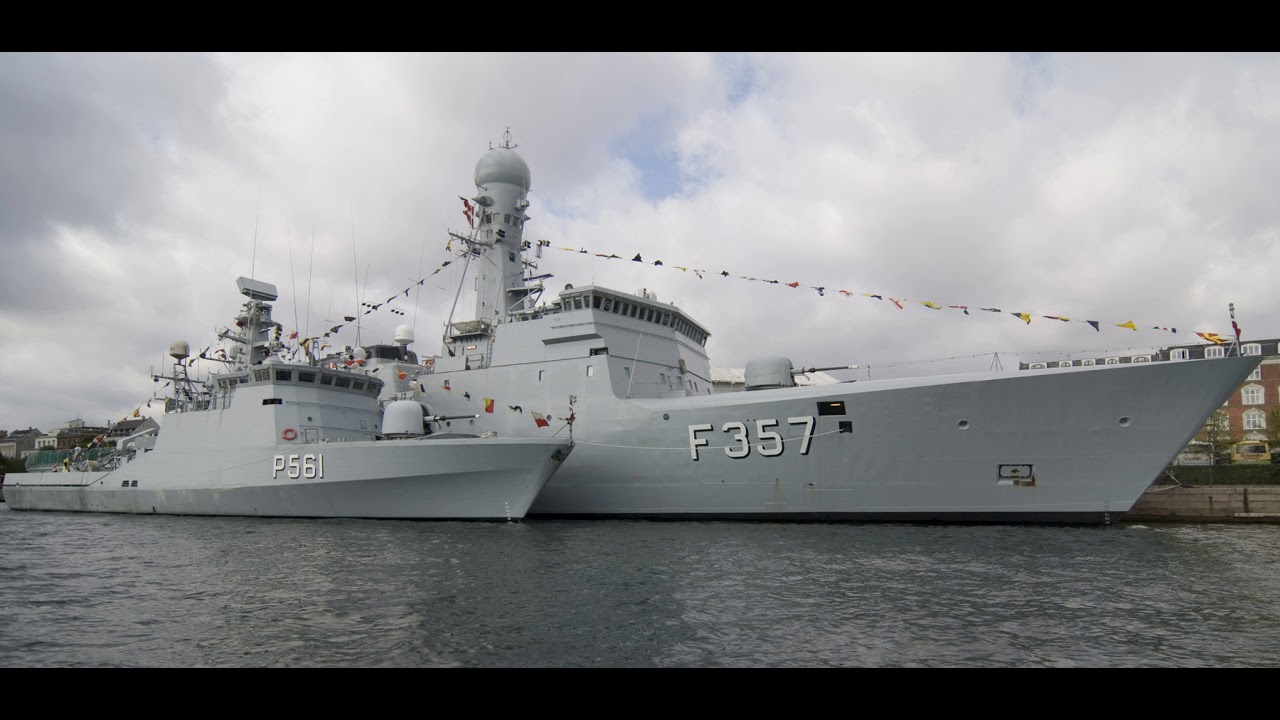 丹麥海軍 泰提斯級遠洋巡邏艦 剪輯 Denmark Navy Thetis-class ocean patrol vessels