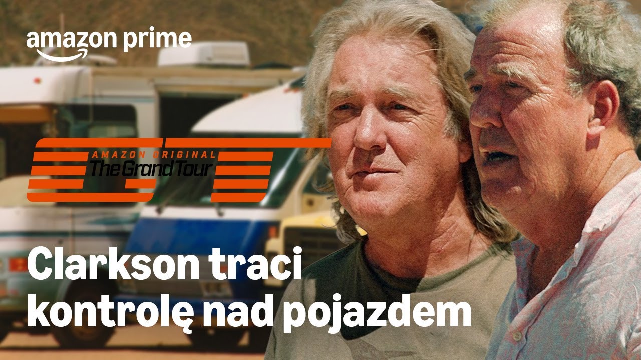 Jeremy Clarkson traci kontrolę nad pojazdem! | The Grand Tour | Prime Video Polska
