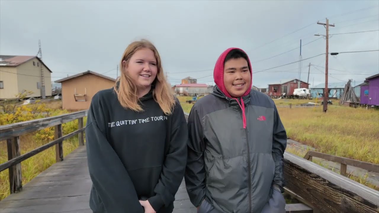 KOTLIK, ALASKA - FOUR CHSTV STUDENTS GO 