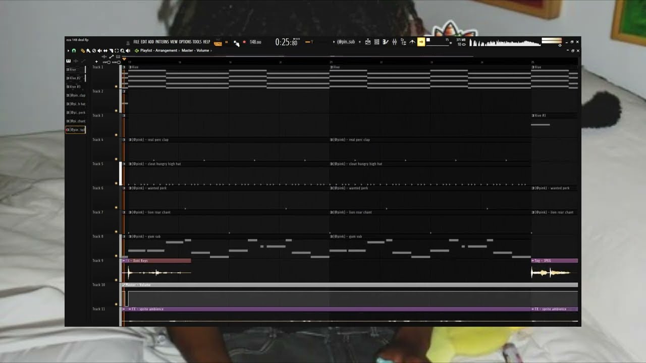 How I made the beat for 'why my card decline?!' by Trap Montana