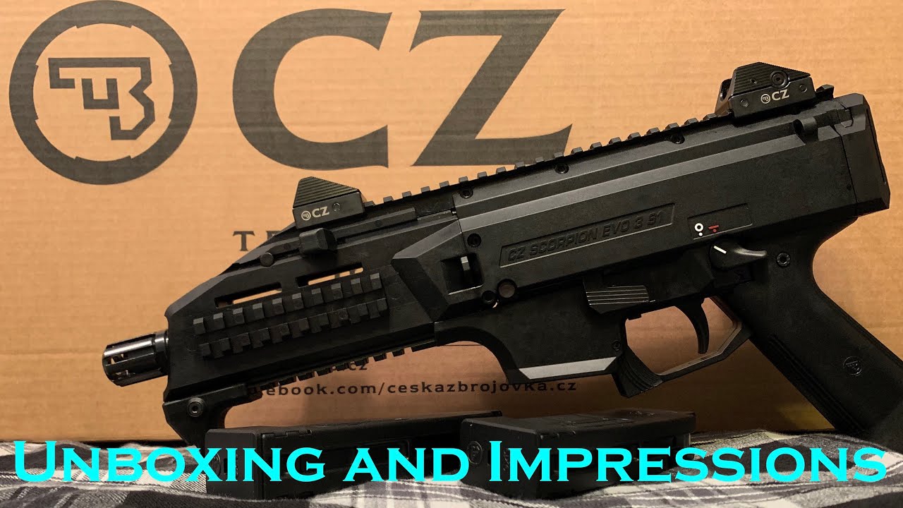 New Build - CZ Scorpion Unboxing and First Impressions