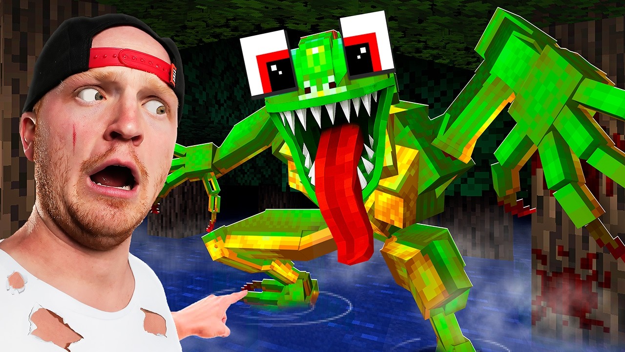 Minecraft, but killer frog is watching me...