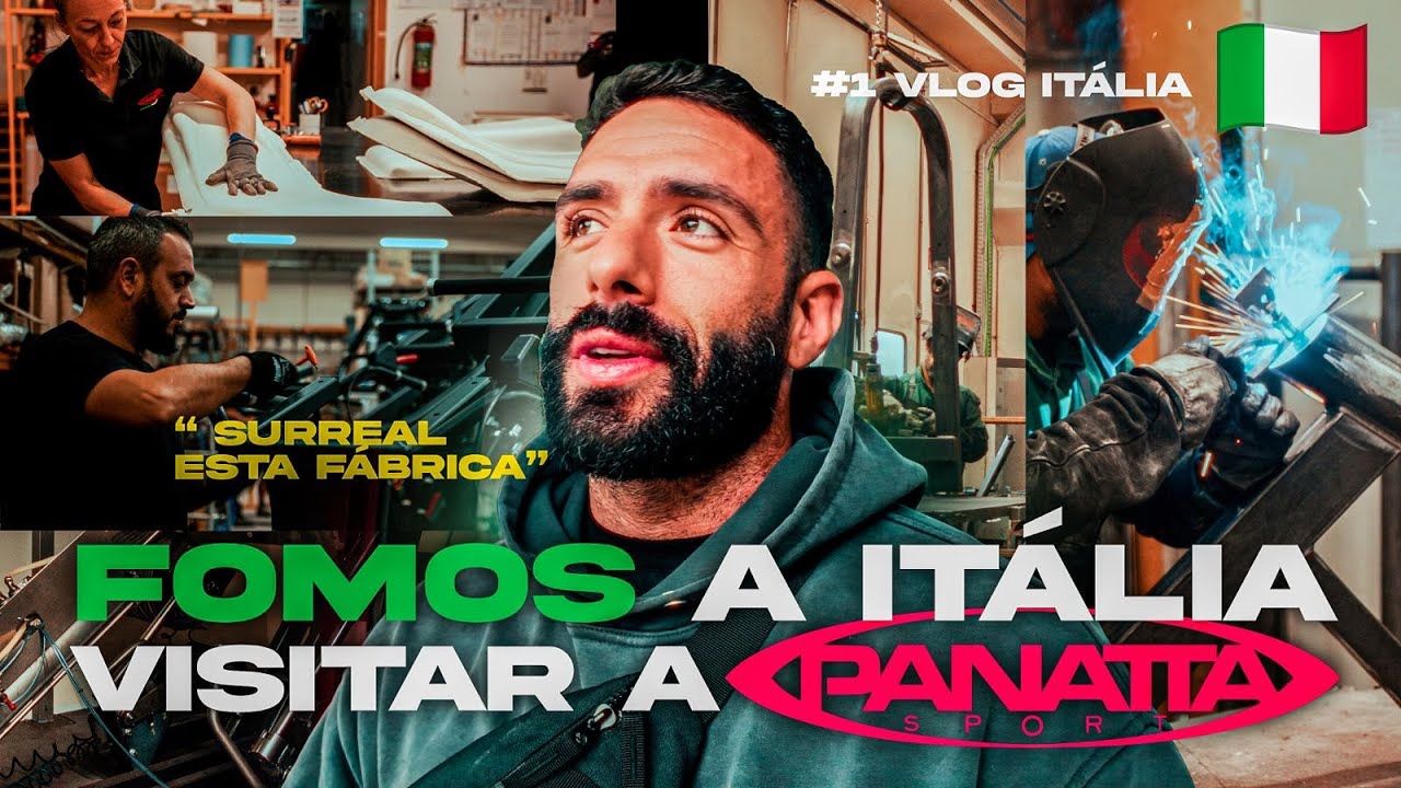 BLVCKOUT - FÁBRICA DE MÁQUINAS! FOMOS A PANATTA NA ITÁLIA!