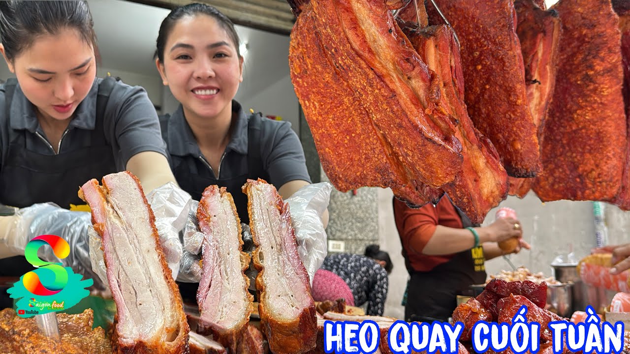 🟢Heo quay cuối tuần LYLY chặt siêu tốc như cái máy