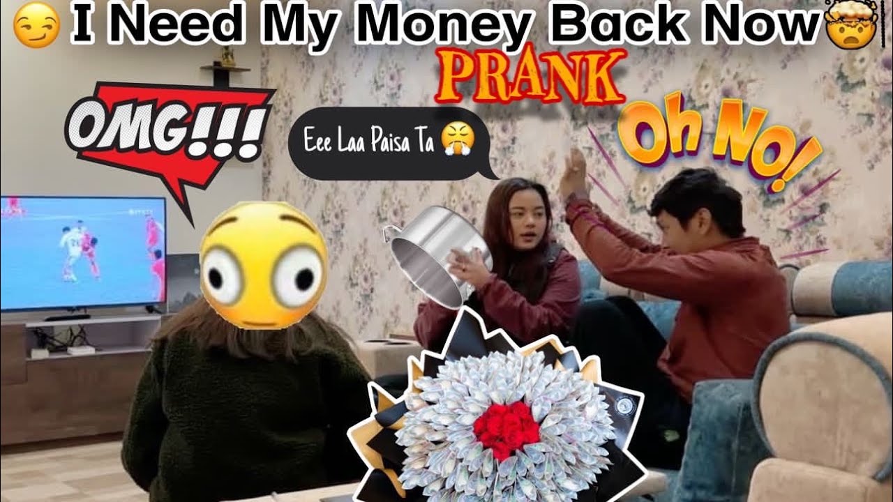 REVENGE PRANK ON MY GF 😛 100000 💵 FIRTA CHAIYO WALA PRANK @thisissharmy