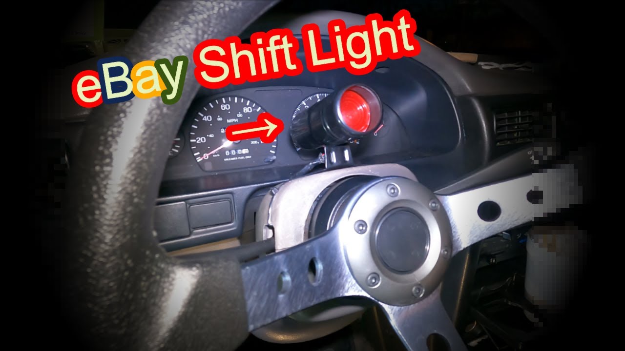 B13 Sentra Turbo - Installing a Shift Light