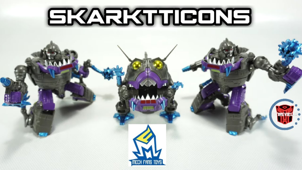 Retro Review: Mech Fans Toys MF-26 Sharktticons AKA Gnaw