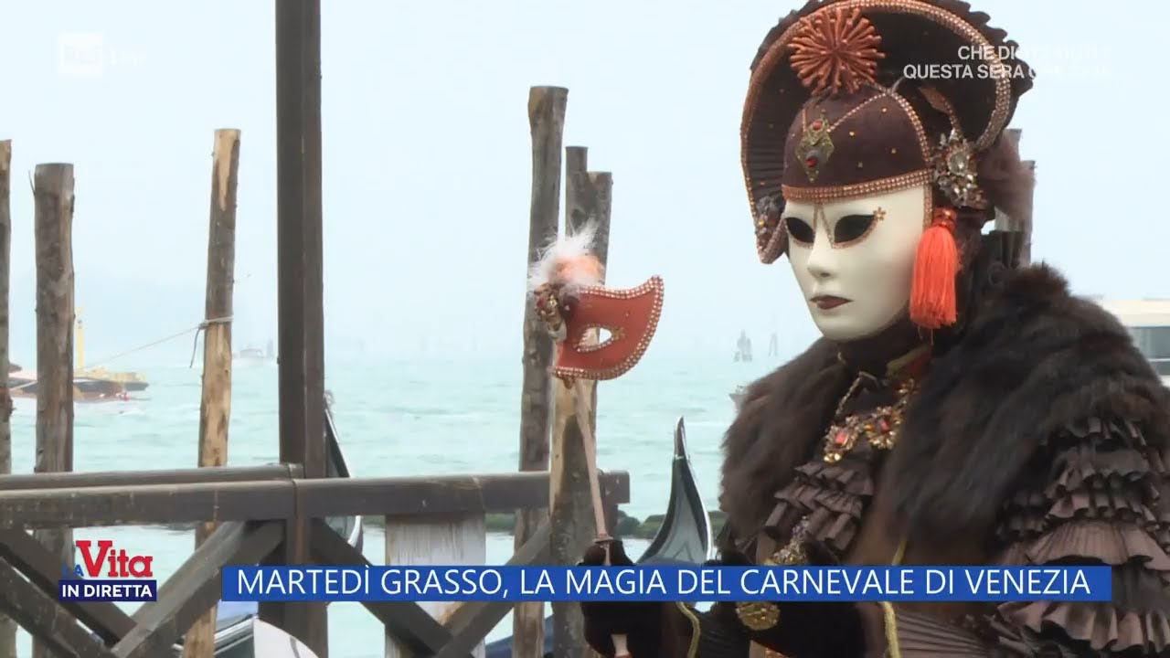 Il carnevale di Venezia - La Vita in Diretta – 21/02/2023