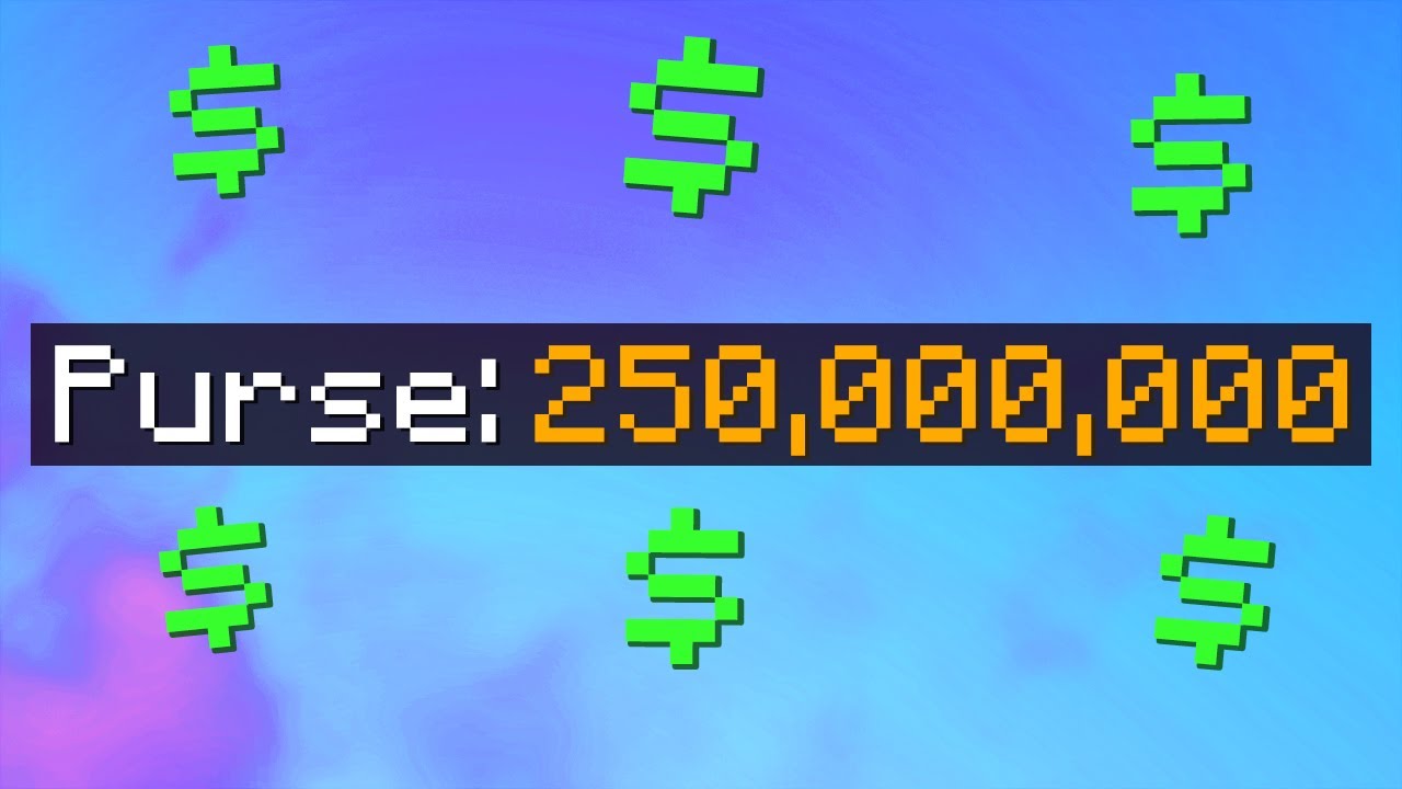 Как я заработал 250 000 000 монет в одиночку в Hypixel Skyblock