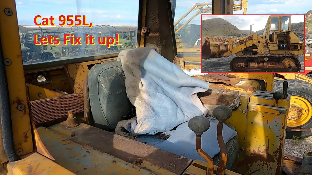 Cat 955L, давайте его починим