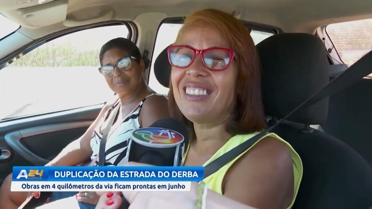 Duplicação da estrada do Derba | Aratu 24 Horas | Tv Aratu