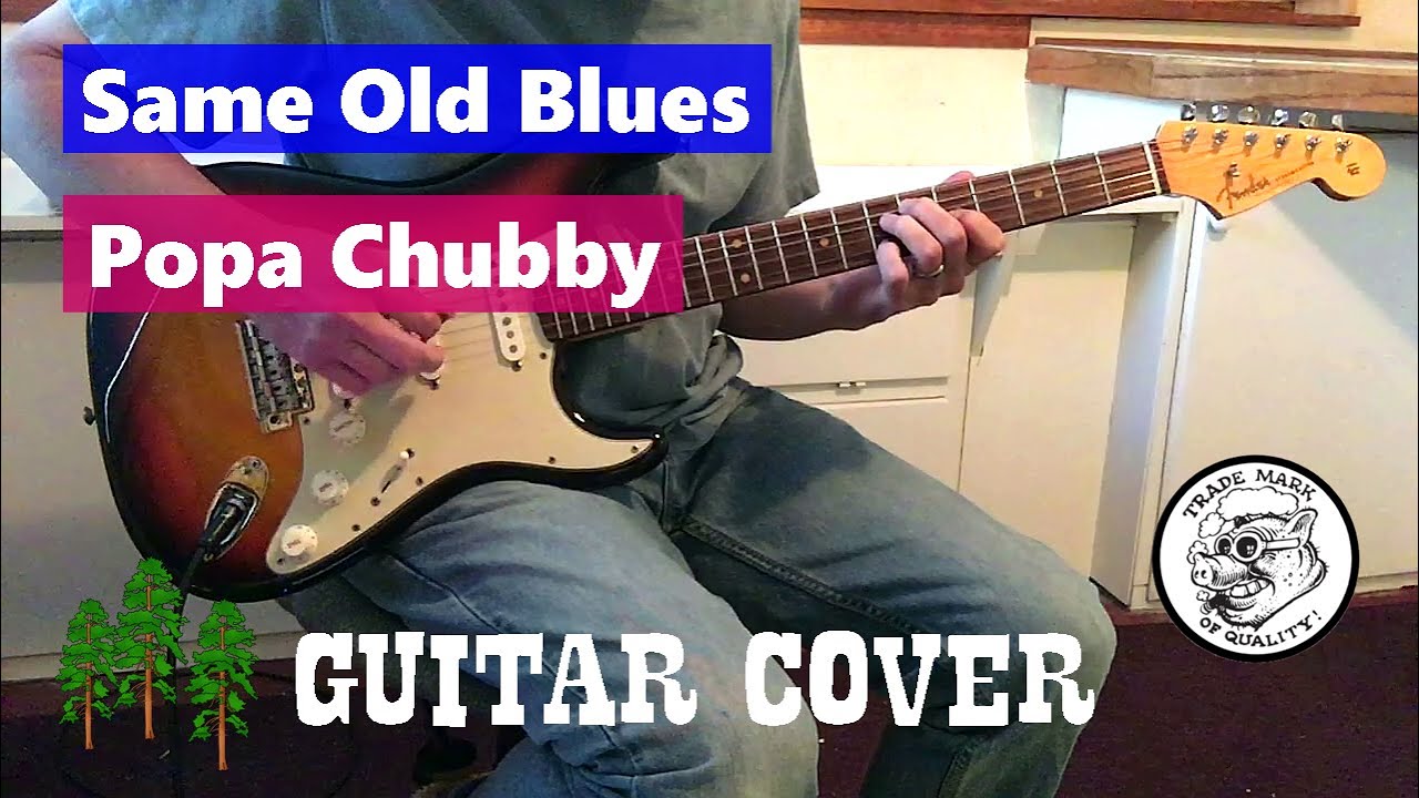 Same Old Blues - Popa Chubby Guitar Cover