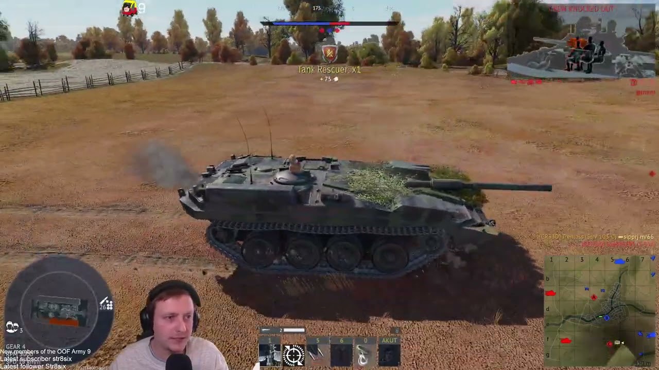 VIDAR and Strv 103-0 - Fast reloading swedish wedge tank in a CLOSE BATTLE - War Thunder