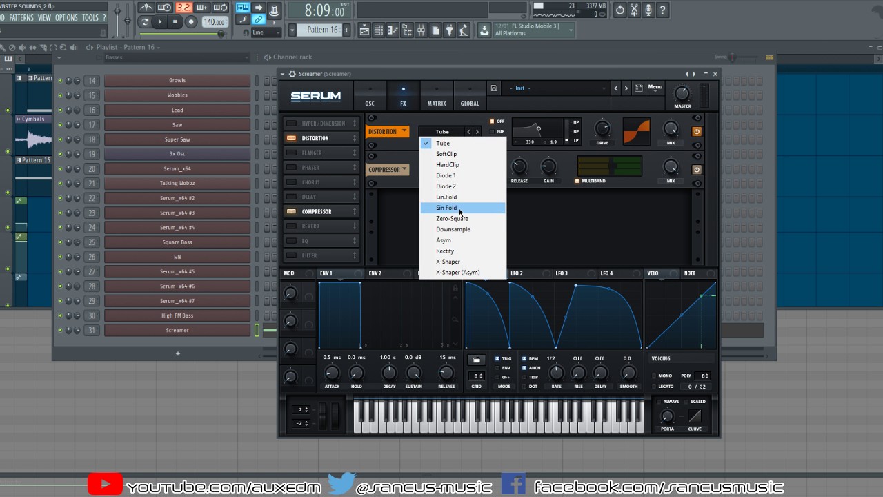 Dubstep Sound Design in Serum - The Screamer Bass [Sancus]