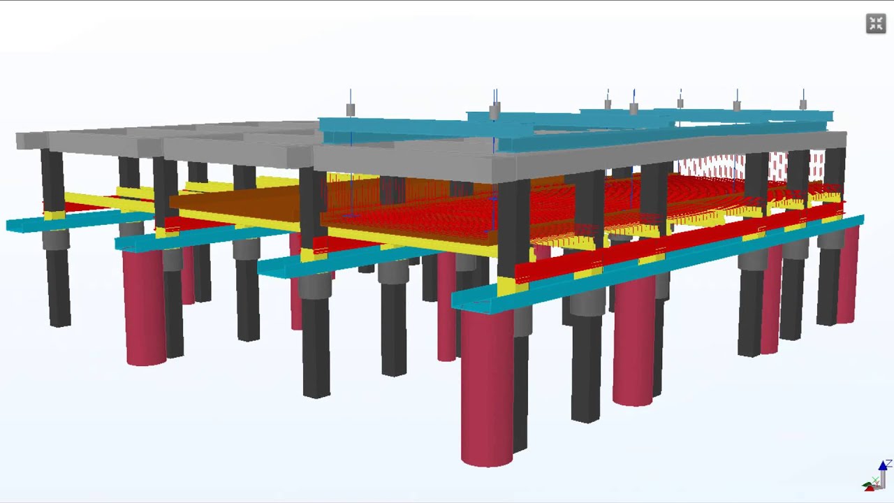 Clyde Quay Wharf Underwharf Carpark Construction Animation
