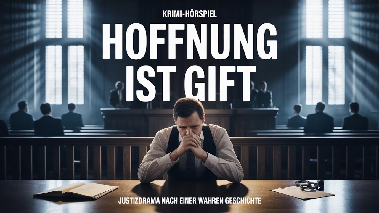 „Hoffnung ist Gift“ – Justizdrama nach einer wahren Geschichte | Ein packendes Krimi-Hörspiel